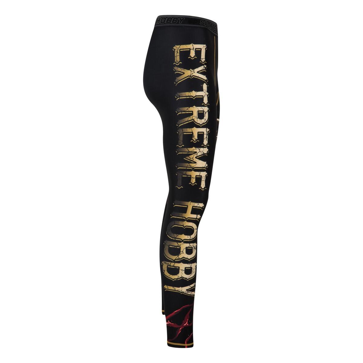 Leggings de sport pour hommes EXTREME HOBBY SANTA MUERTE 6/7