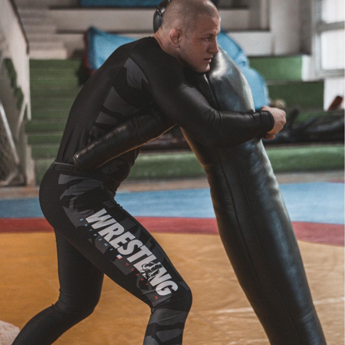 Leggings sportivi da uomo EXTREME HOBBY BOLD WRESTLING 4/6