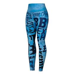 Leggings de sport taille haute pour femmes EXTREME HOBBY LETTERS