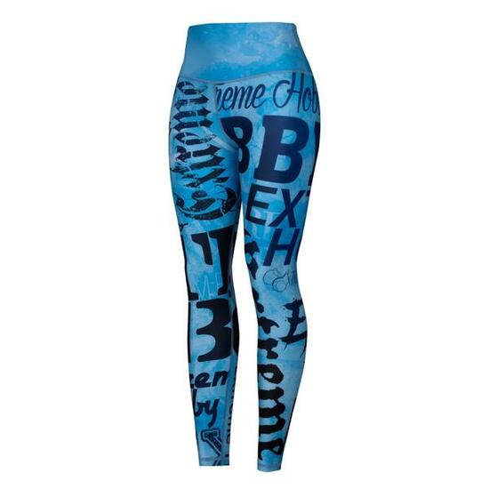 Leggings de sport taille haute pour femmes EXTREME HOBBY LETTERS