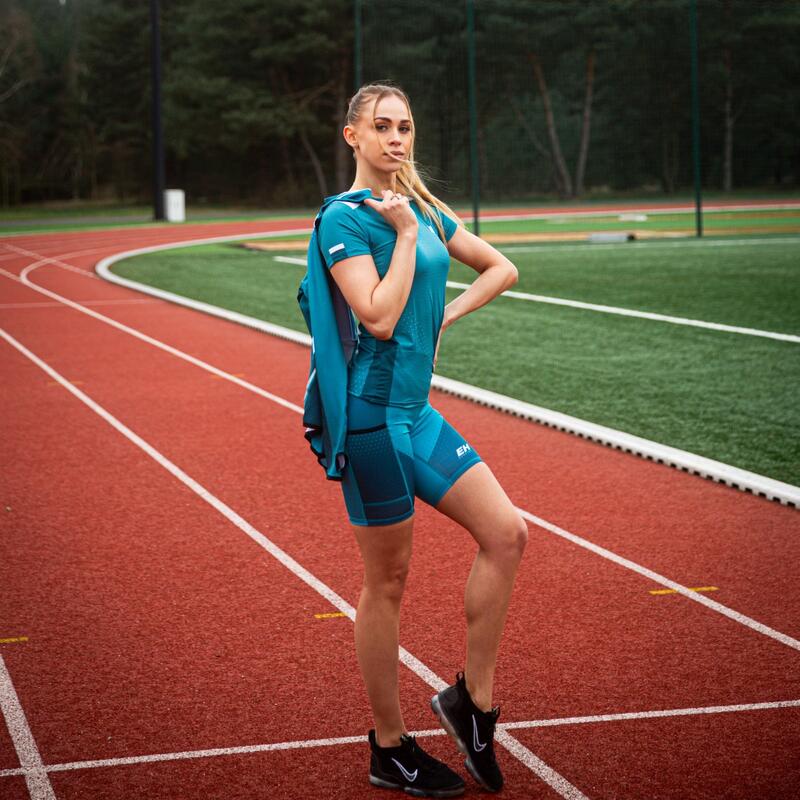 Legging court pour femmes de running EXTREME HOBBY 1/3 MOOD