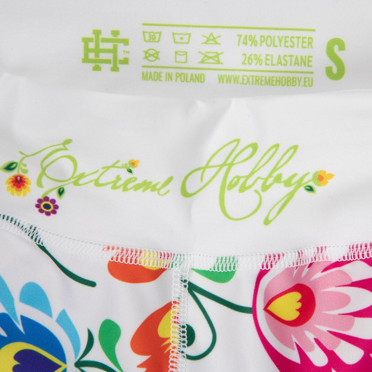 Leggings sportivi da donna EXTREME HOBBY FOLK 2 3/4 3/7