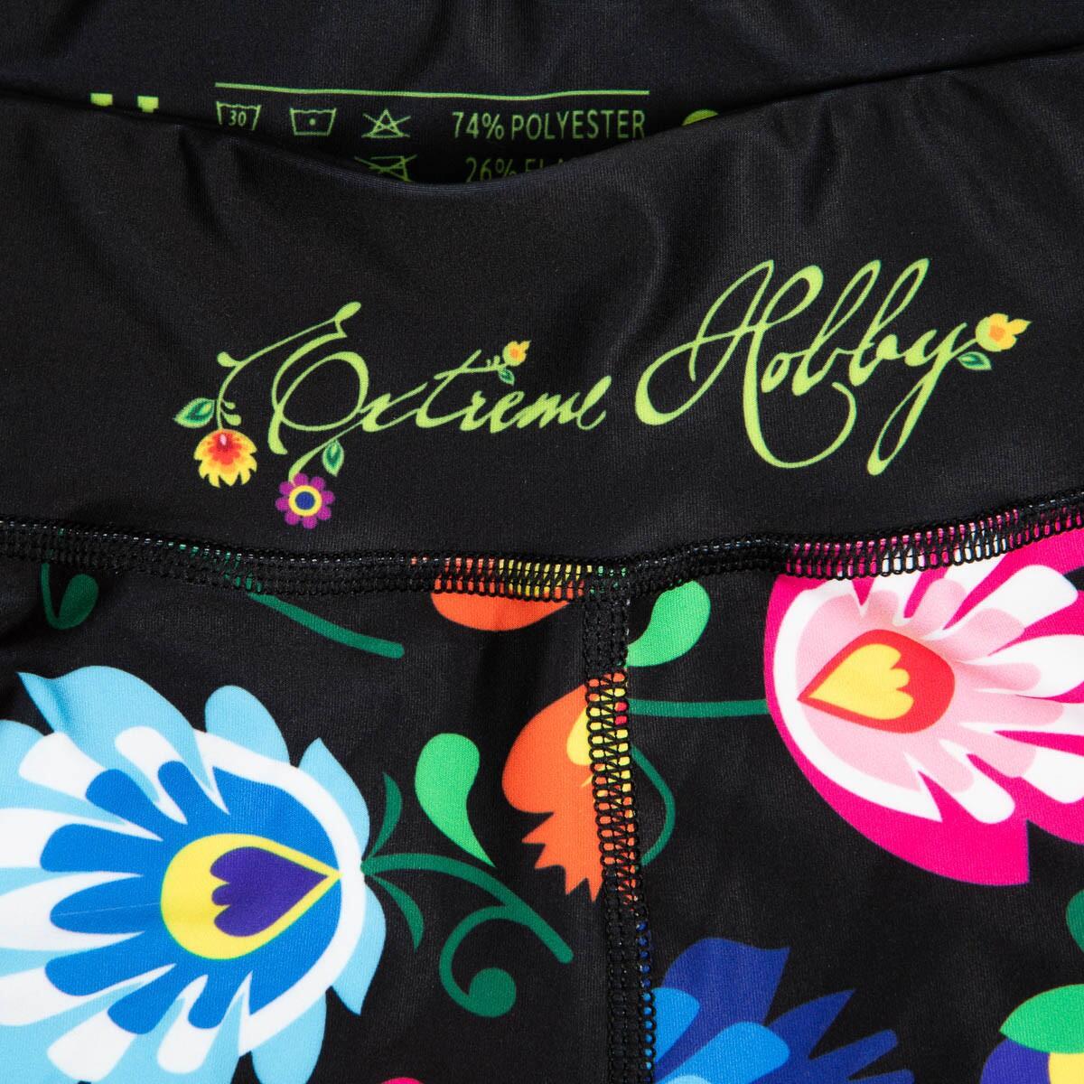 Leggings desportivos para mulher EXTREME HOBBY FOLK 2 3/4 5/7