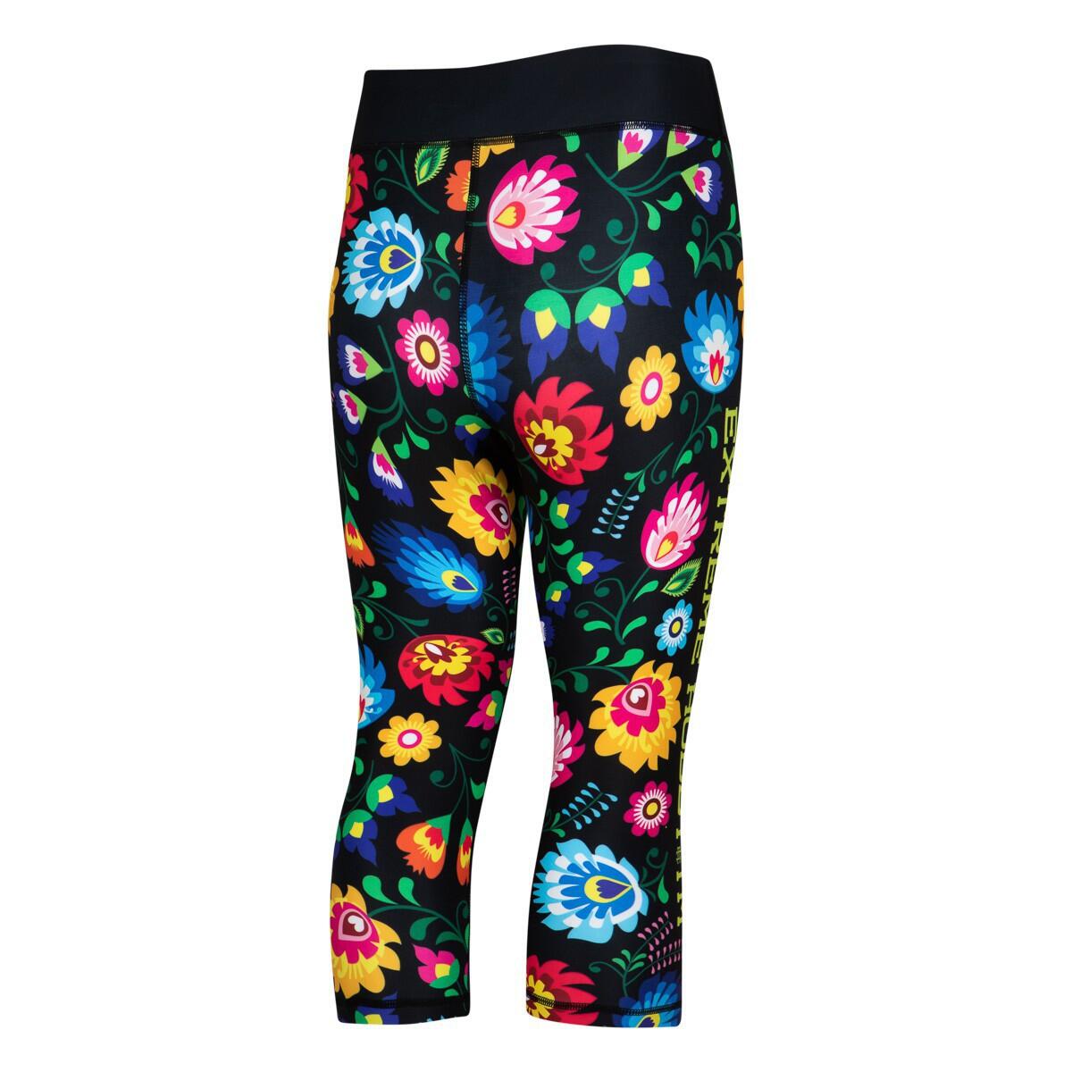 Leggings desportivos para mulher EXTREME HOBBY FOLK 2 3/4 3/7