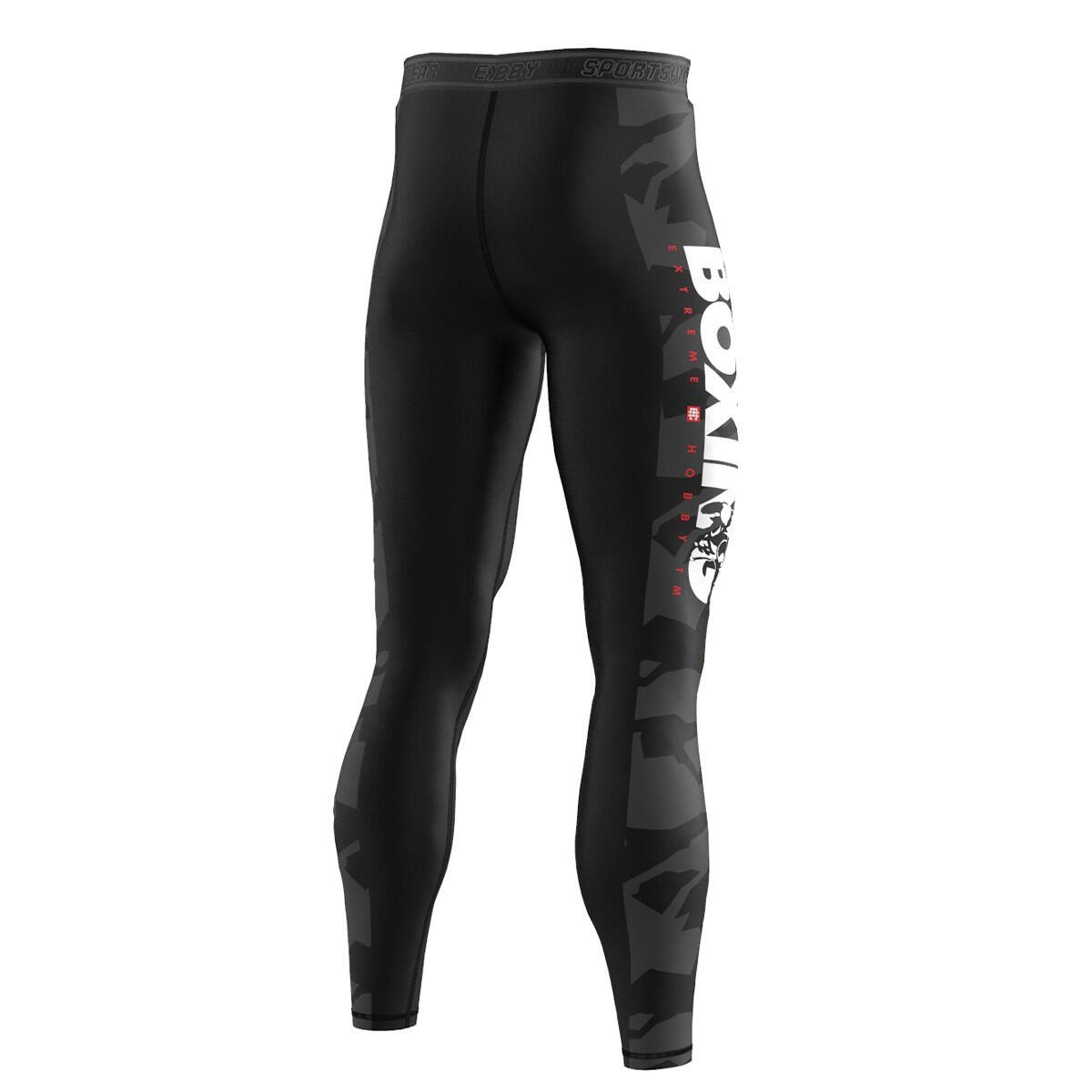 Leggings de sport pour hommes EXTREME HOBBY BOLD BOXING 2/5