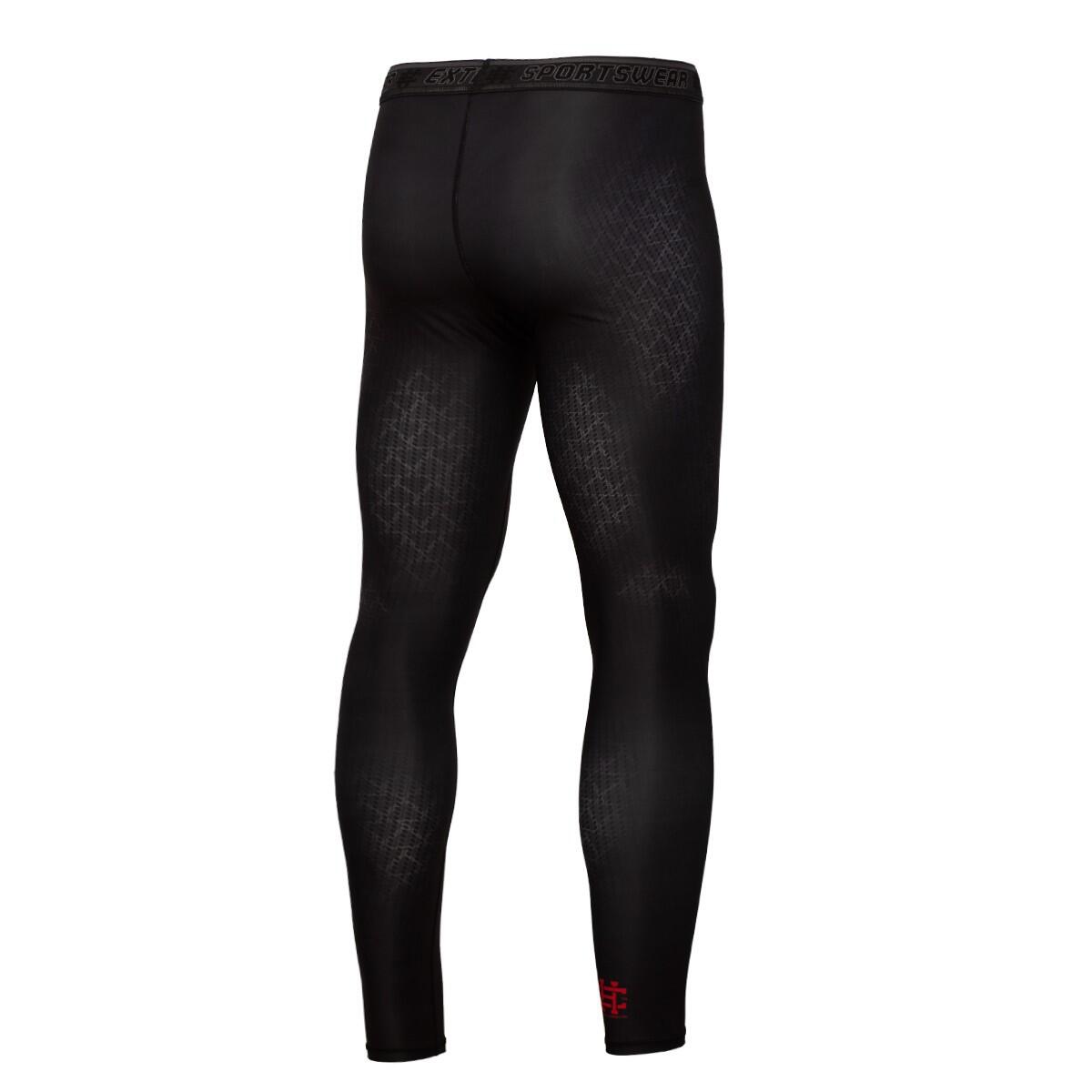 Leggings de sport pour hommes EXTREME HOBBY BLACK ARMOUR 4/7