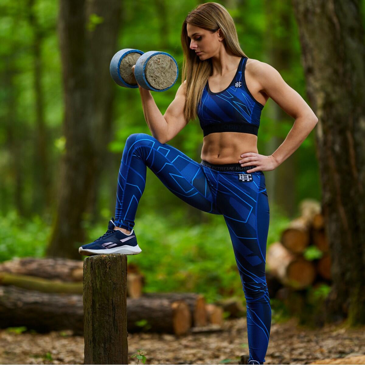 Leggings sportivi da donna EXTREME HOBBY SHADOW 2/5