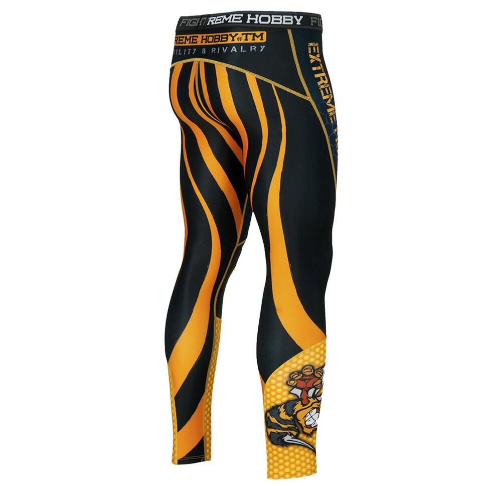 Legginsy sportowe męskie EXTREME HOBBY ANGRY WASP