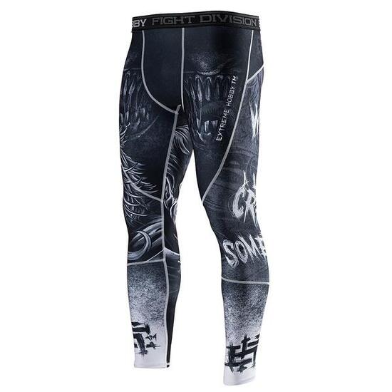 Legging de sport pour homme EXTREME HOBBY PSYCHO CLOWN