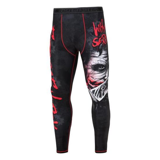 Leggings de sport pour hommes EXTREME HOBBY WHY SO SERIOUS
