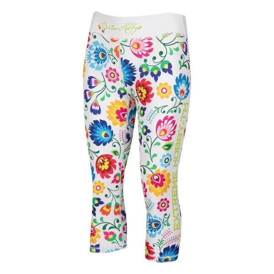 Leggings de sport pour femmes EXTREME HOBBY FOLK 2 3/4