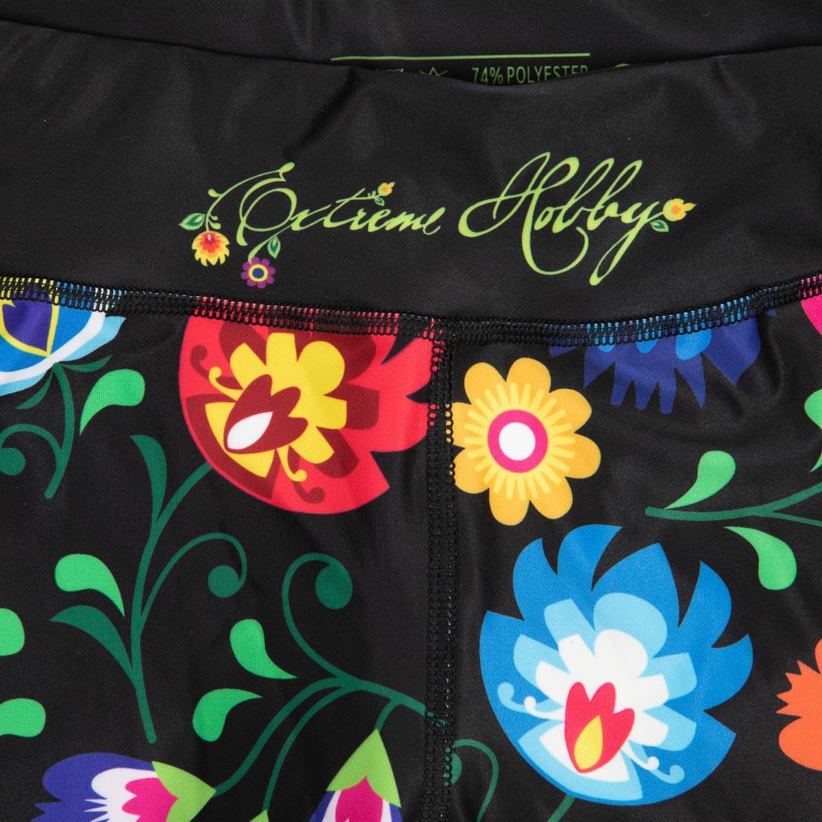 Leggings sportivi da donna EXTREME HOBBY FOLK 2 3/7