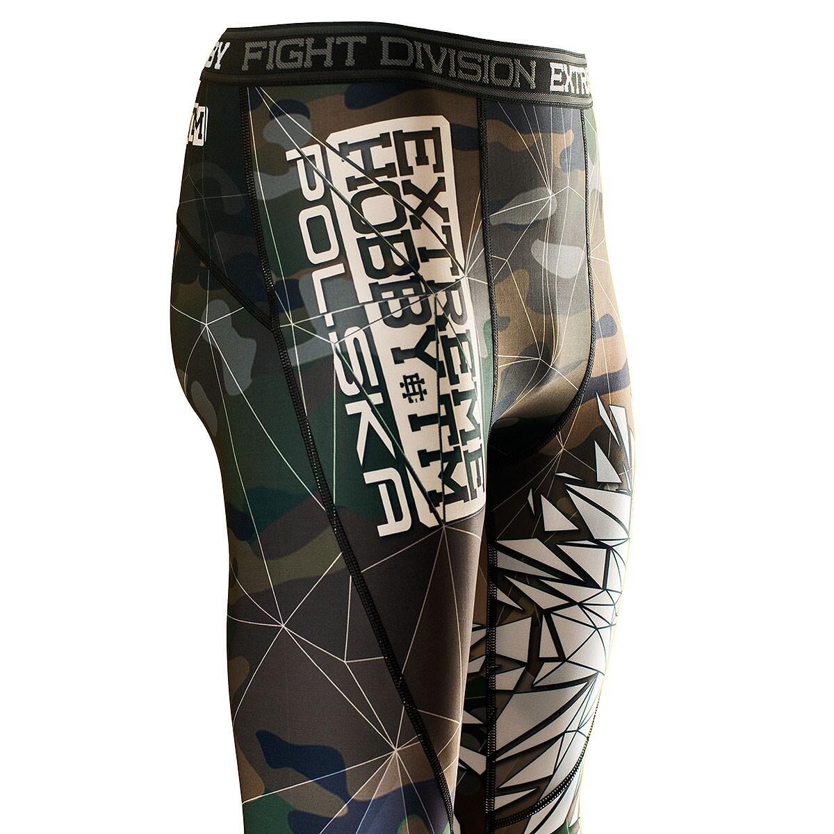 Leggings sportivi da uomo EXTREME HOBBY POLSKA camo 3/7