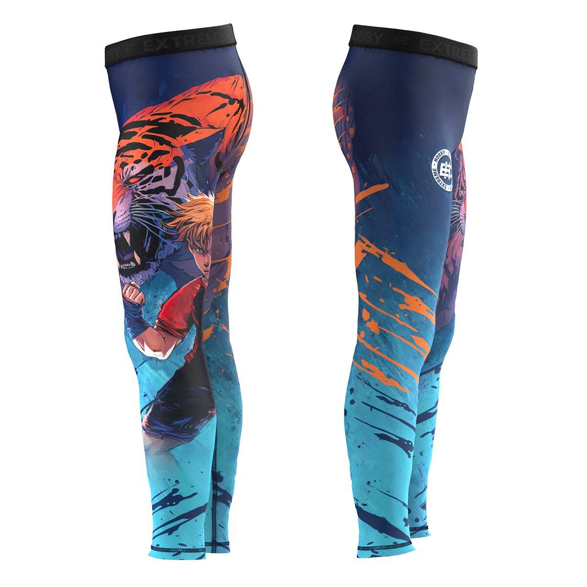 Sportleggings voor kinderen EXTREME HOBBY TIGER 3/5