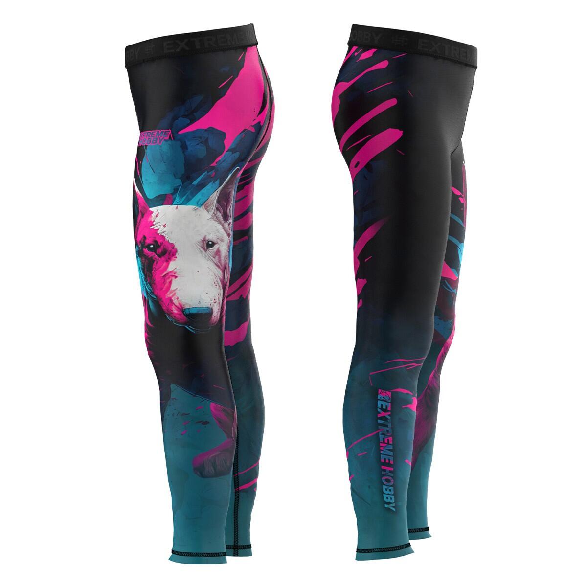 Leggings sportivi per bambini EXTREME HOBBY VIVID BULL TERRIER 3/5