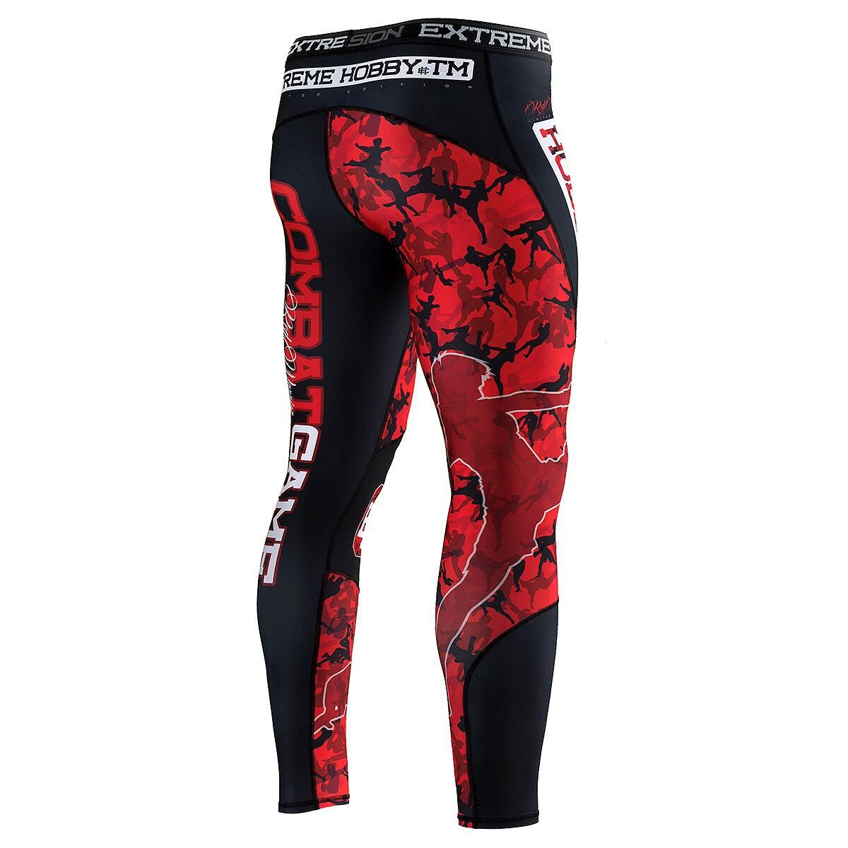 Leggings de sport pour hommes EXTREME HOBBY RED WARRIOR 2/7