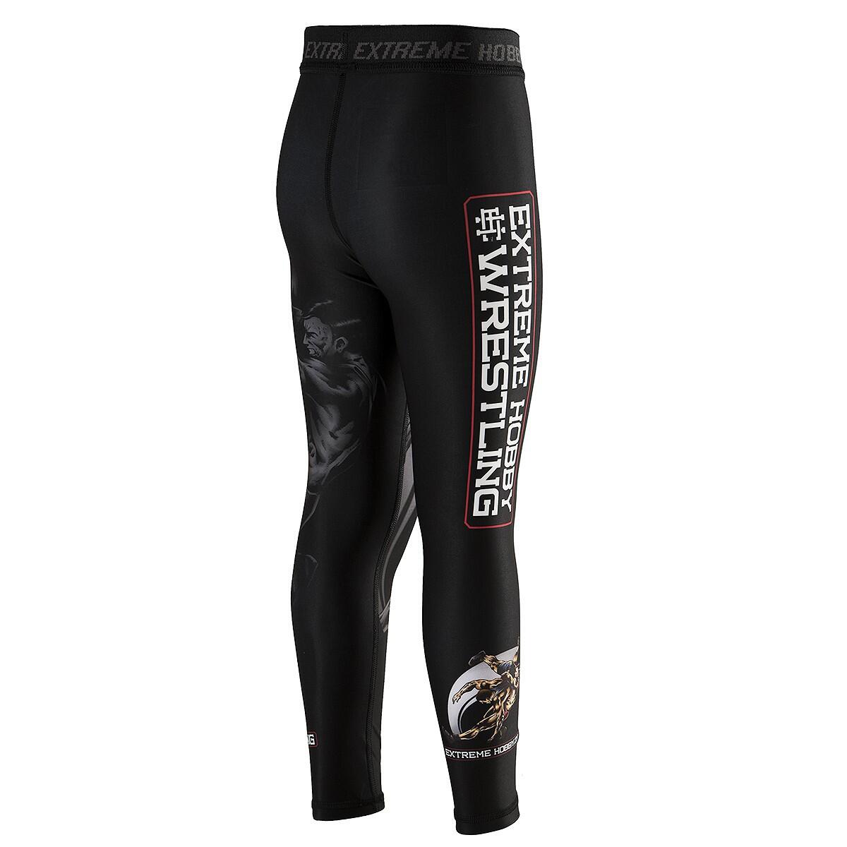 Leggings sportivi per bambini EXTREME HOBBY WRESTLING 2/6