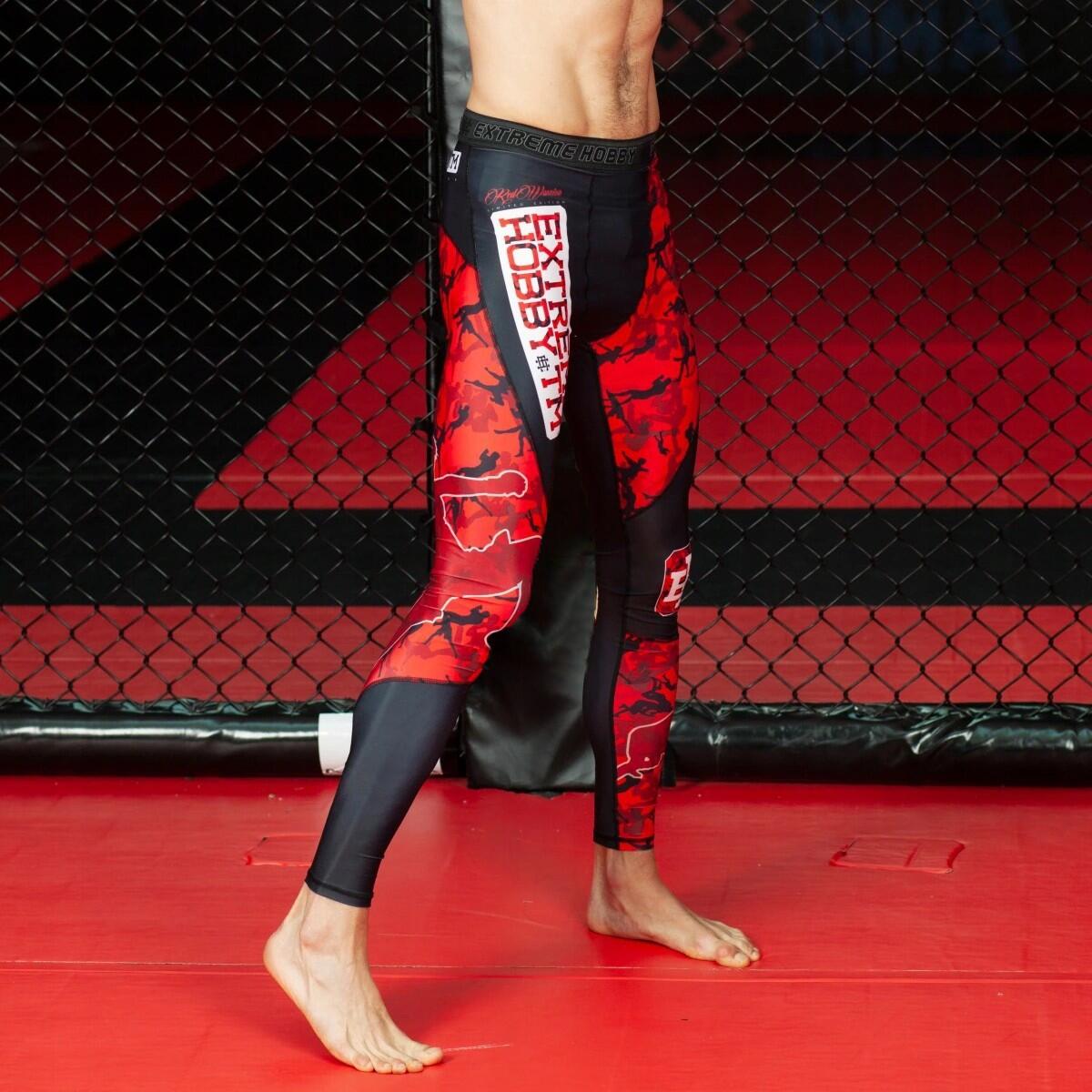 Leggings de sport pour hommes EXTREME HOBBY RED WARRIOR 5/7
