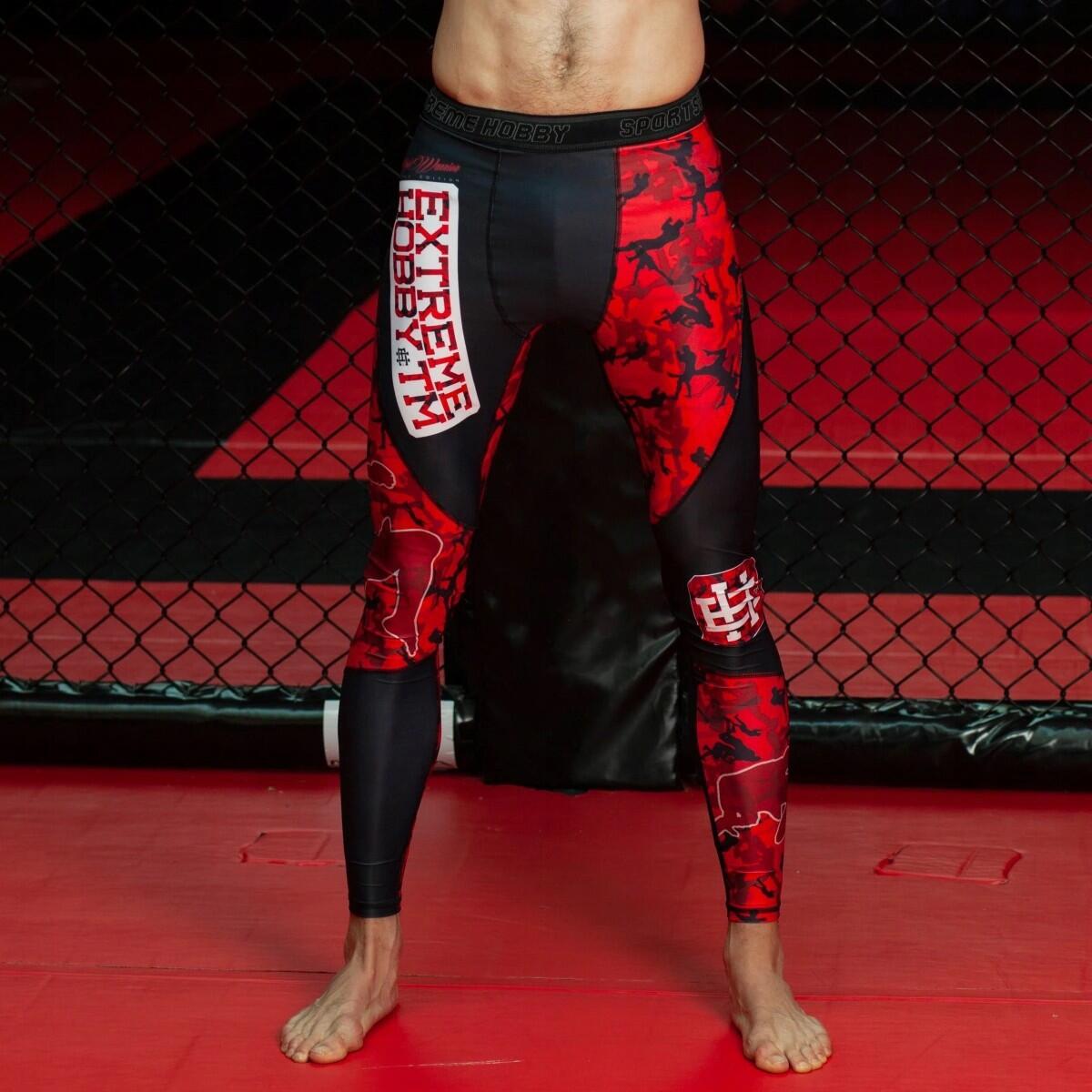 Leggings de sport pour hommes EXTREME HOBBY RED WARRIOR 3/7