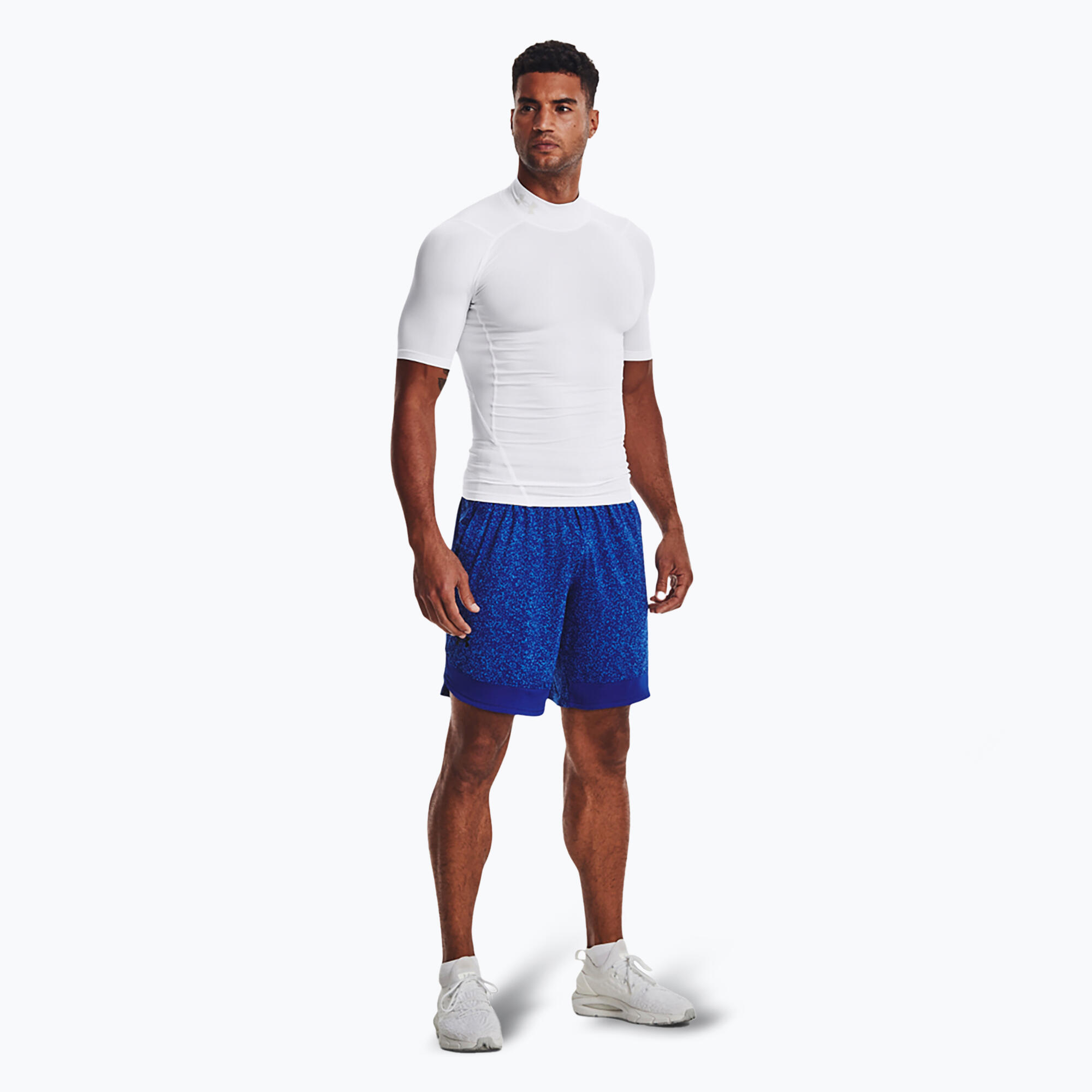 T-shirt da allenamento Under Armour Heat Gear Armor Comp Mock da uomo 2/7