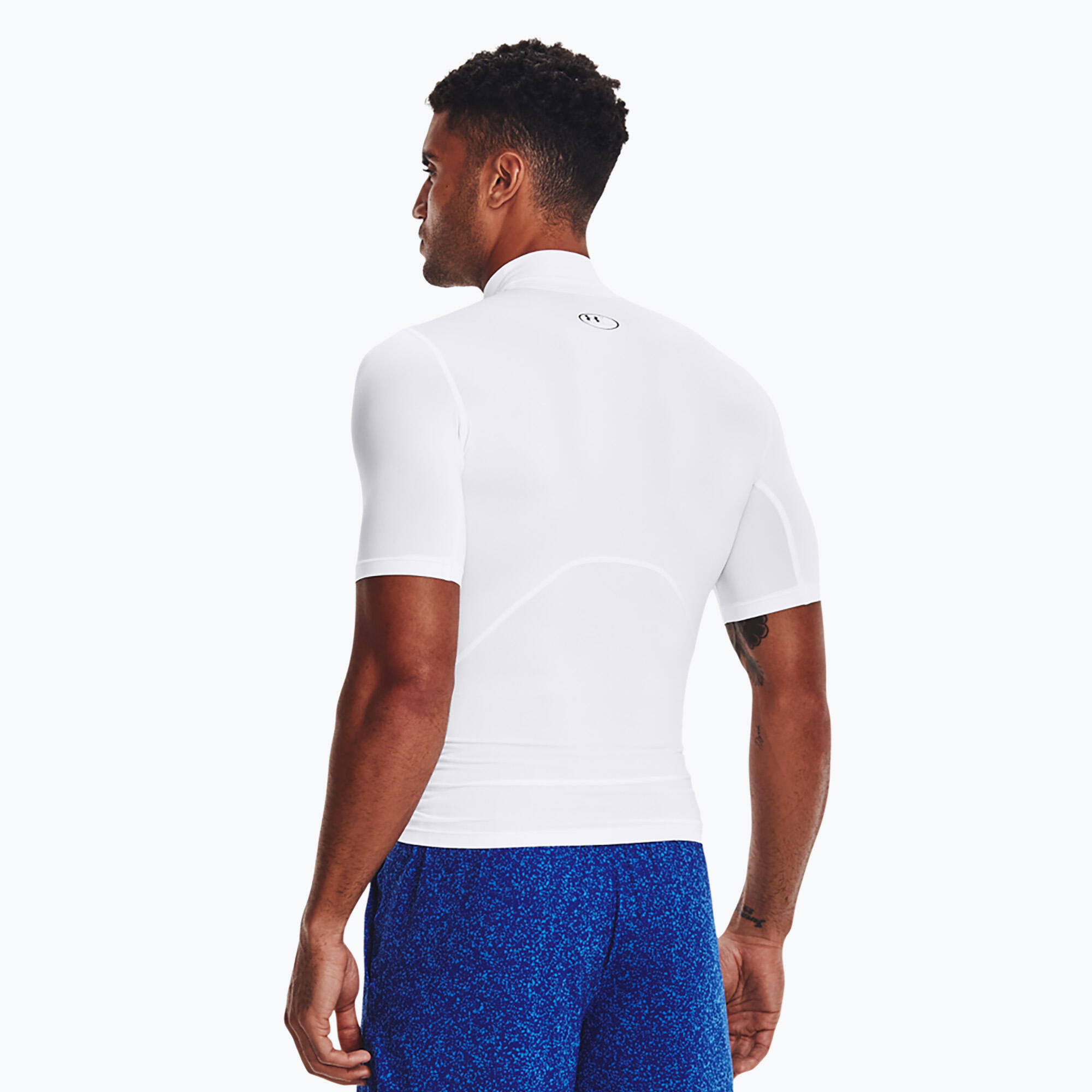 T-shirt da allenamento Under Armour Heat Gear Armor Comp Mock da uomo 3/7