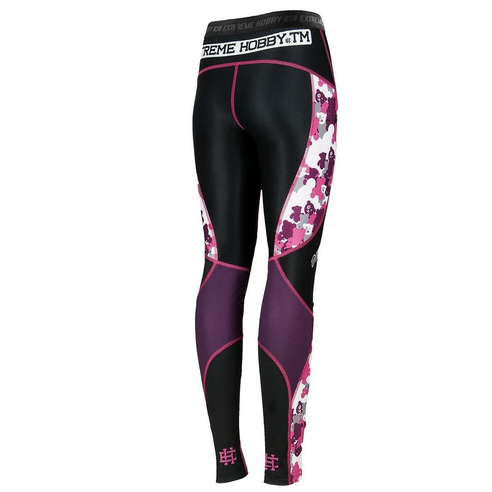 Legginsy sportowe damskie EXTREME HOBBY TEDDY BEAR