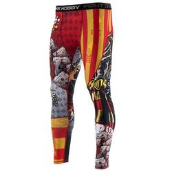 Leggings de sport pour hommes EXTREME HOBBY KILLER CARDS