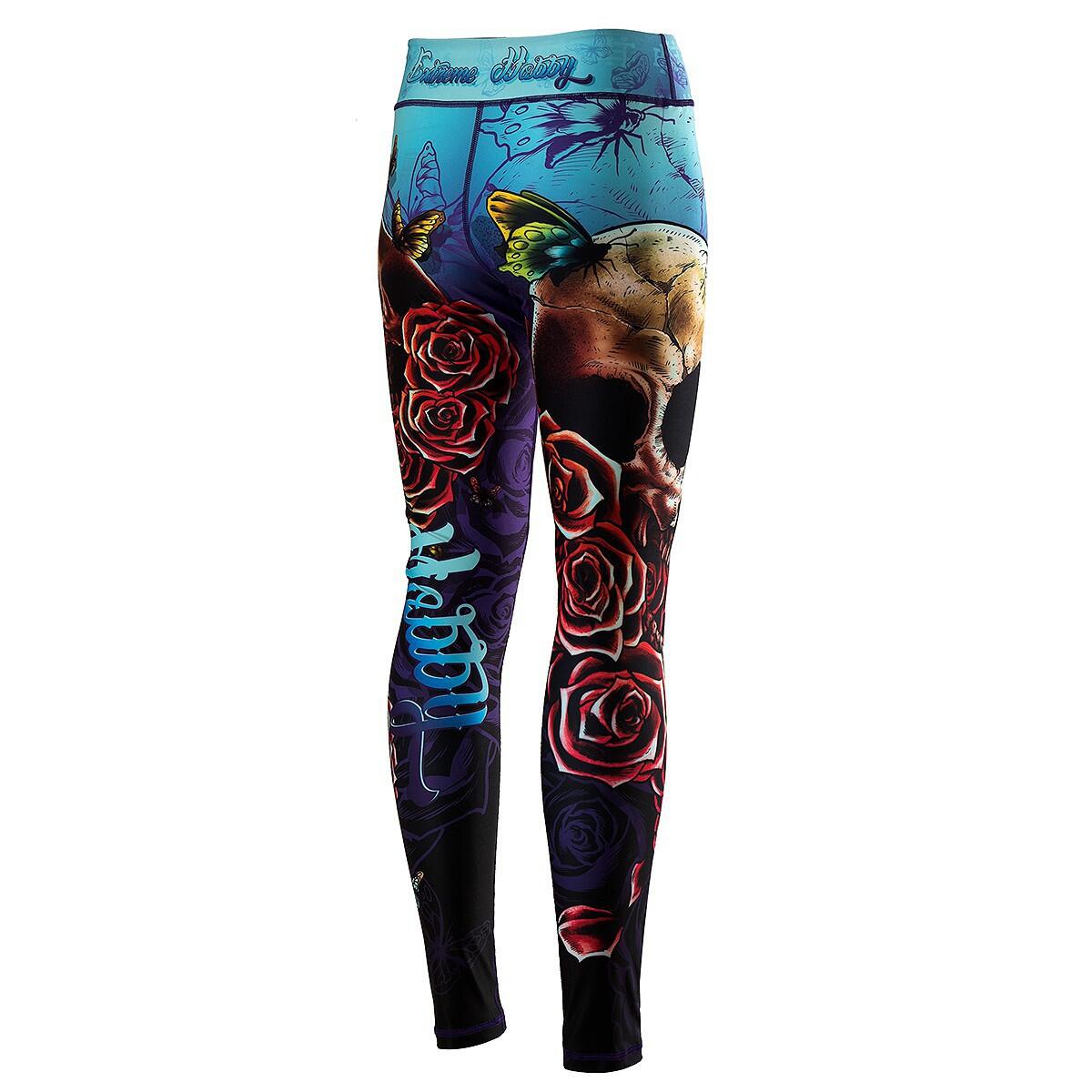 Leggings sportivi da donna EXTREME HOBBY SKULL 2 5/7