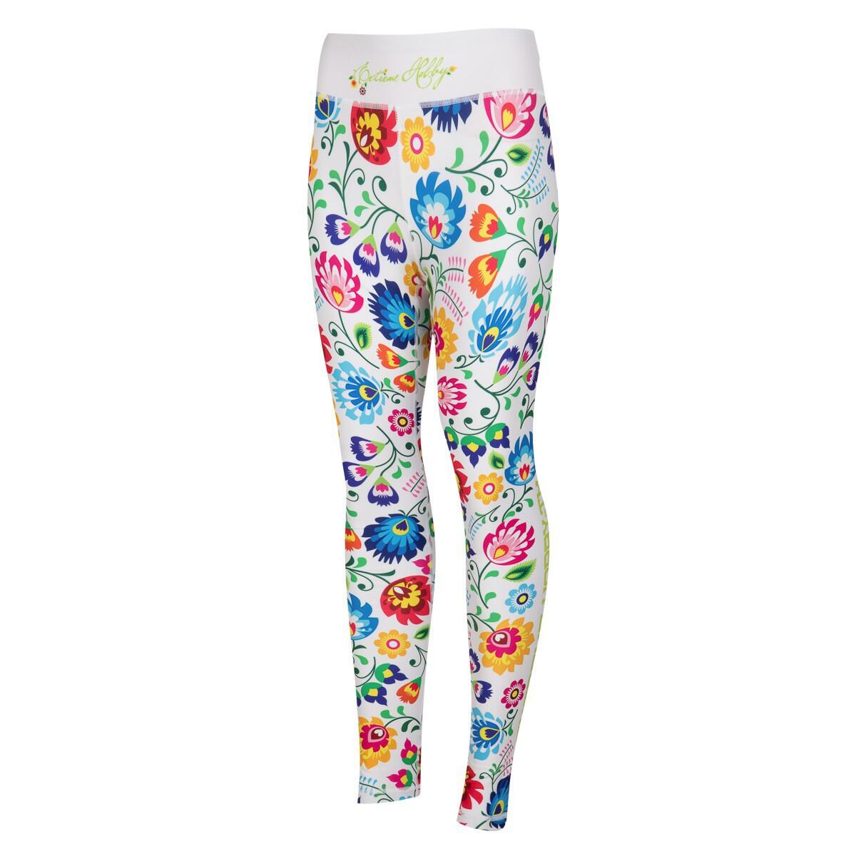 Extreme Hobby - Leggings De Sport Pour Femmes Extreme Hobby Folk 2 - Collant - Blanc - 36 Xs - Decathlon