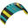 Saltea Kite HQ Symphony Beach III 2.5 Aqua 11768655 Albastră 250 x 73 cm