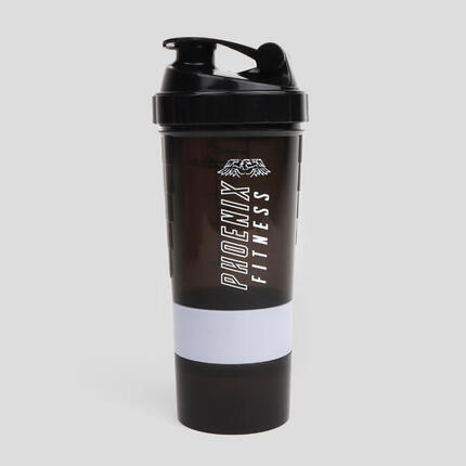 Shaker a protéines Phoenix Fitness avec récipients