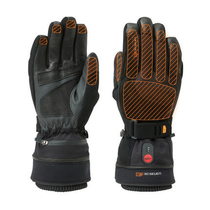 Beheizbare Handschuhe extra warm & wasserdicht - Schwarz