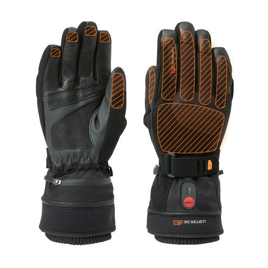 Beheizbare Handschuhe extra warm & wasserdicht - Schwarz