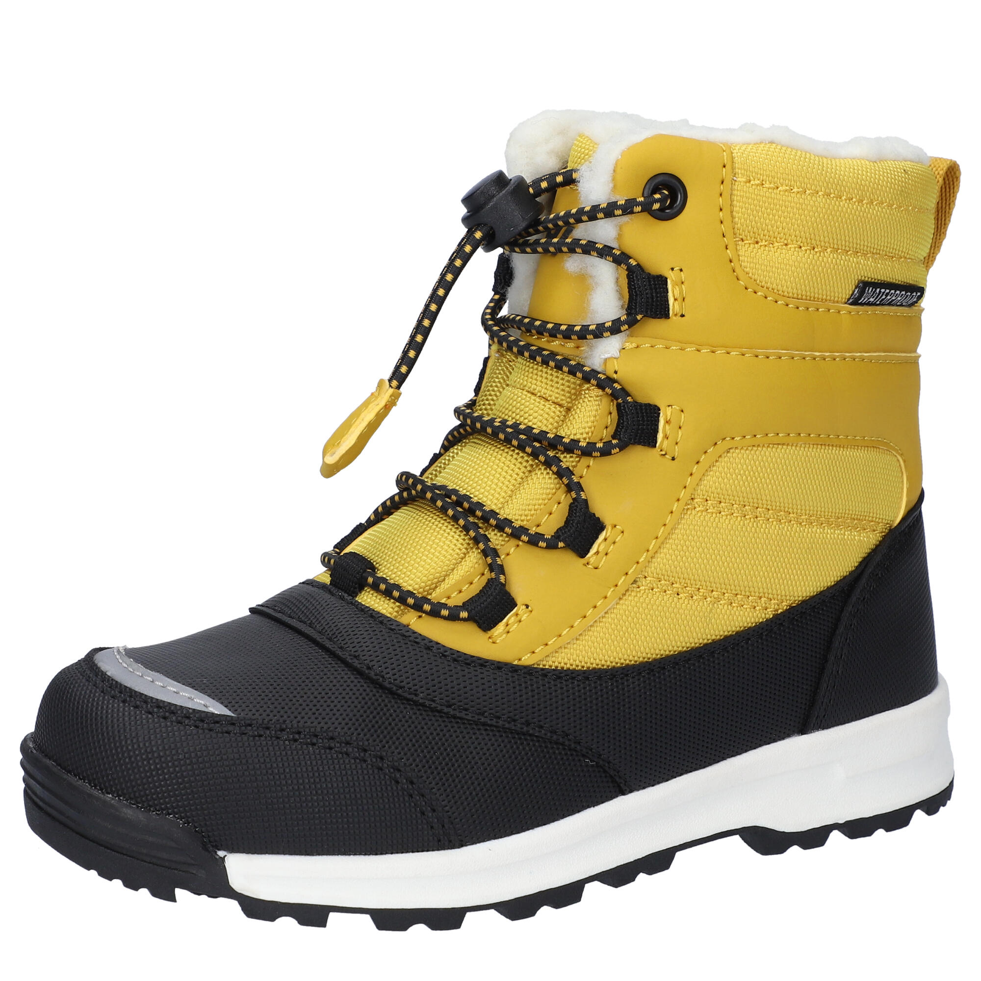 Hi-tec - Hi-tec Winterstiefel Hi-tec Leo Wp Jr Sable/noir - Chaussures D'Alpinisme - Jaune|noir - 34 - Decathlon
