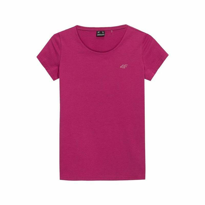 Camiseta de Manga Corta Mujer 4F TSD350 Fucsia