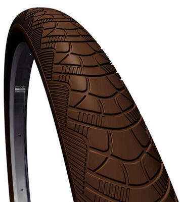 Buitenband zeppelin 28 x 2.00" / 50-622mm anti-lek - bruin met reflectie