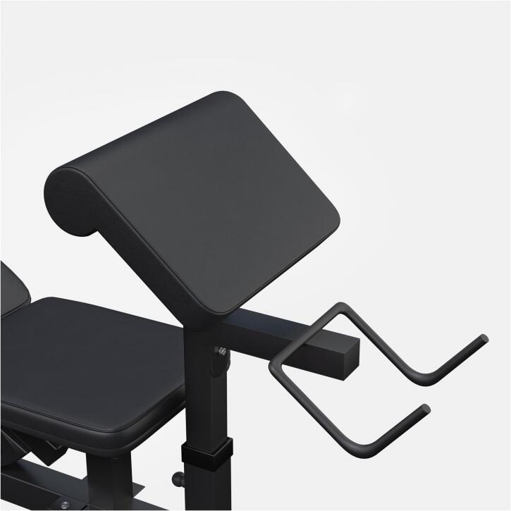 GORILLA SPORTS Hantelbank Kraftstation & Langhantelset 7/7