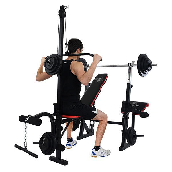 Weight Bench 7v1 Christopeit Sport® Weight Bench Power Xl Black 6/7