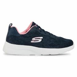 Chaussures de sport pour femme Skechers Floral Mesh Lace Up W Blue marine