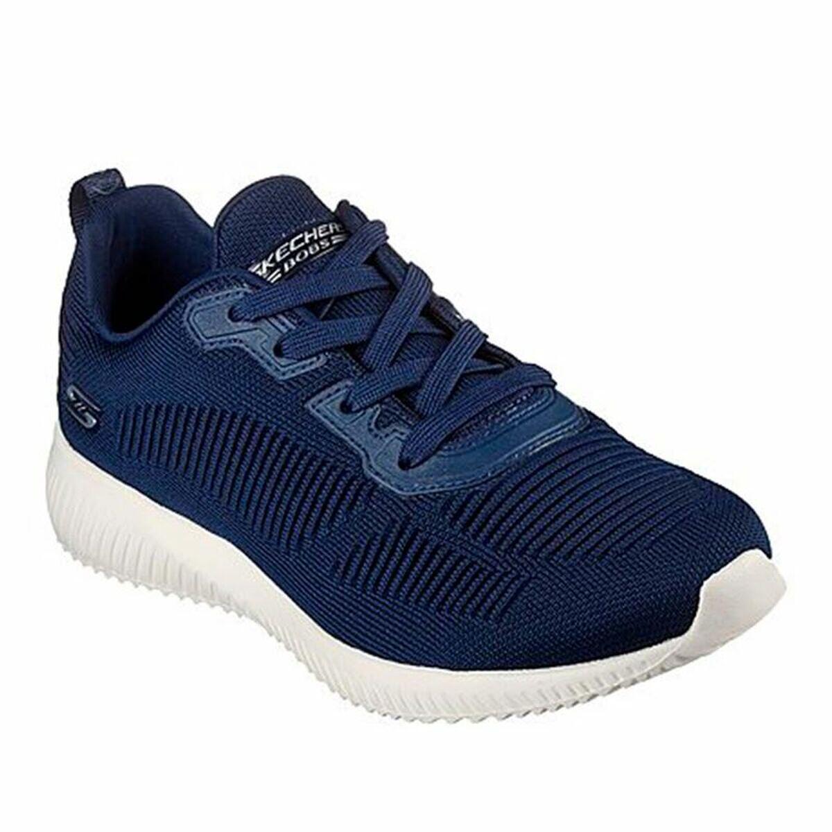 Chaussures de sport pour femme Skechers Bobs Squad Tough Bleu 5/5
