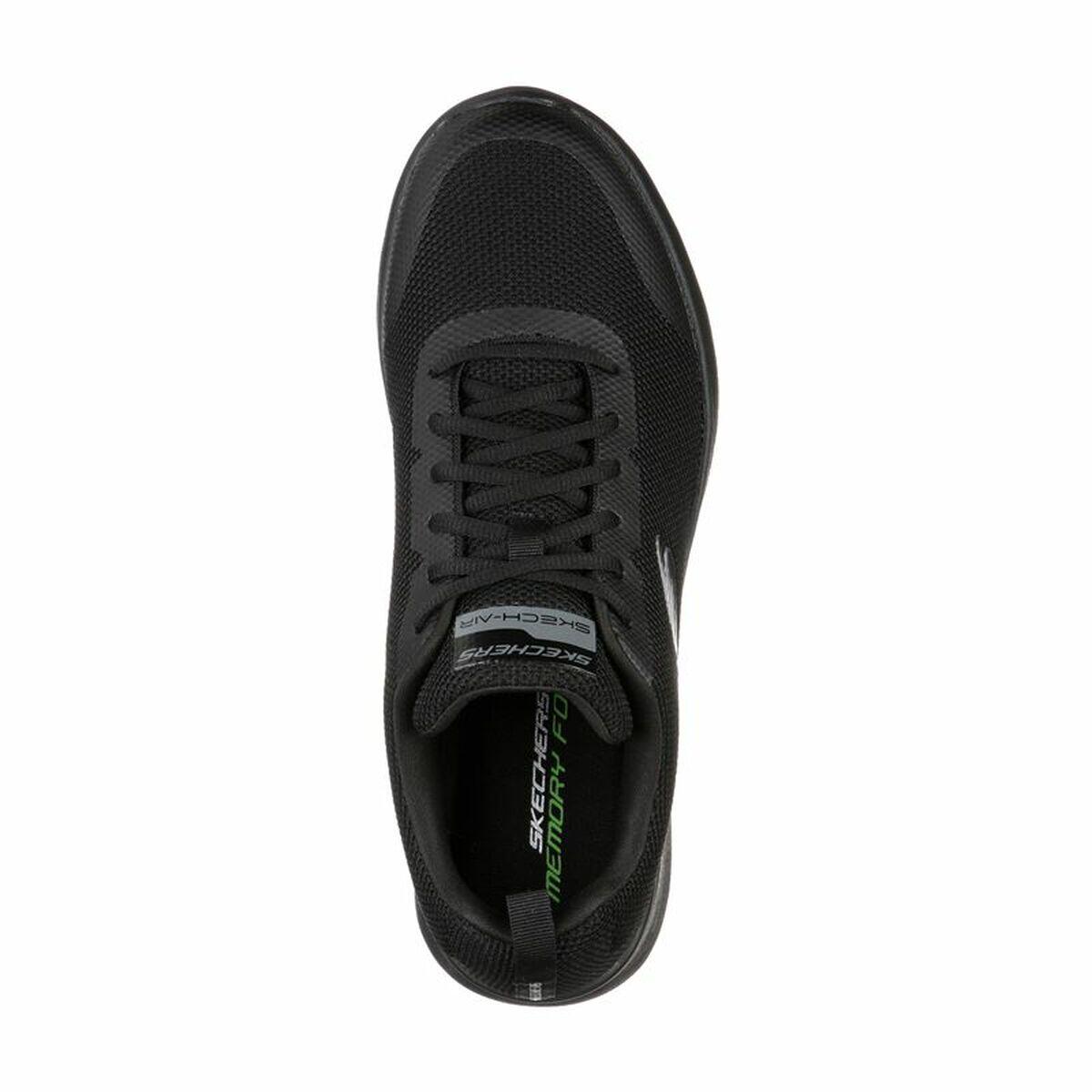 Casual Herensneakers Skechers Air Dynamight - Winly Zwart 4/5