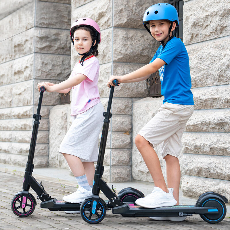 Patinete Eléctrico Plegable para Niños de 6-12 Años EVERCROSS - EV06C Azul