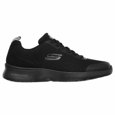 Casual herensneakers skechers air dynamight - winly zwart