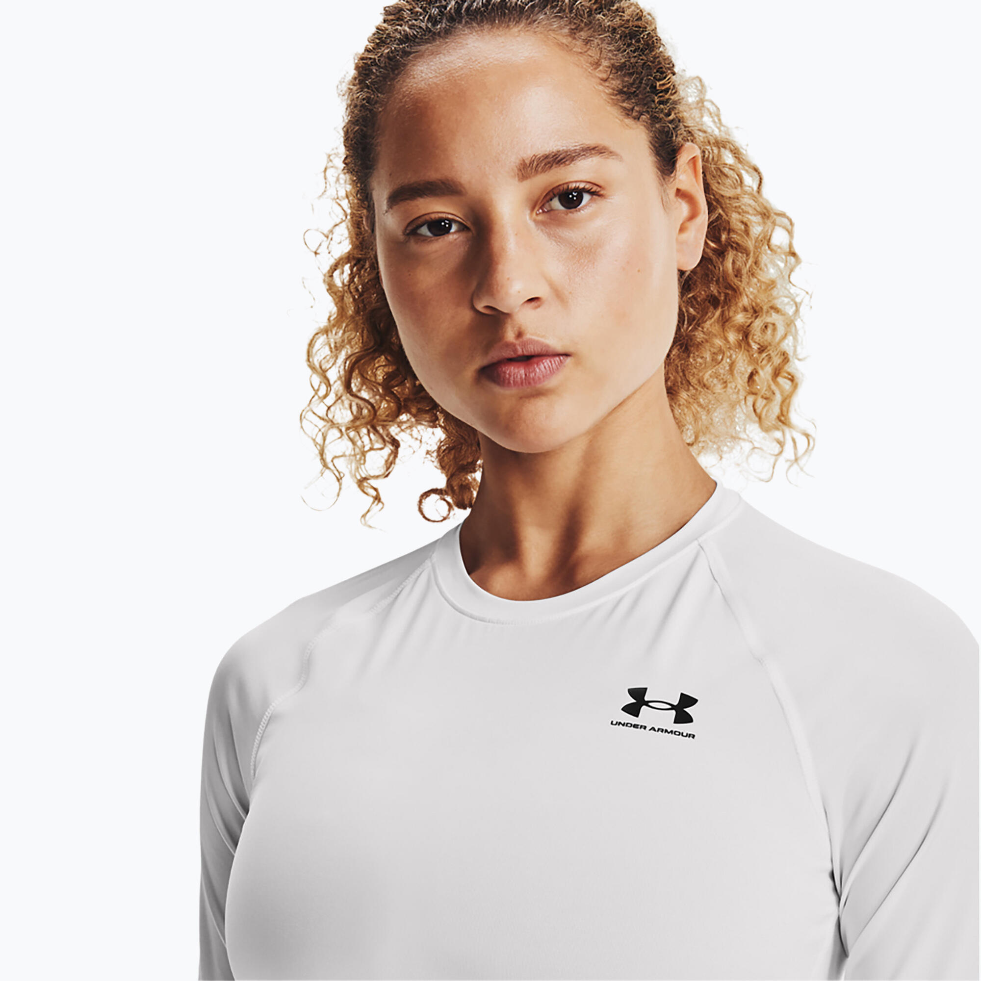 Camisola manga comprida de treino Under Armour HeatGear Mulher 3/7