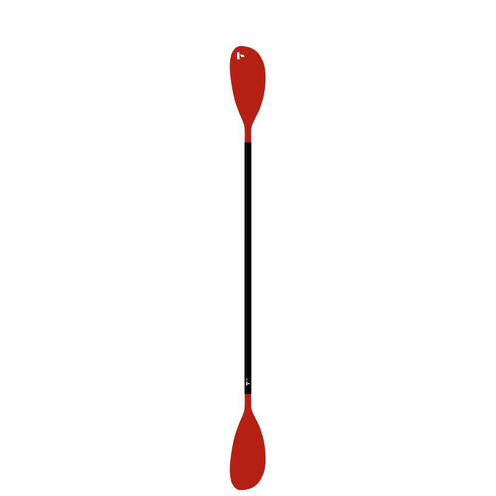 Tahe - Pagaie Fixe Symétrique De Kayak Aluminium 220 Cm – Durable Et Facile À Utiliser - Pagaie - Rouge - 220 Cm - Decathlon