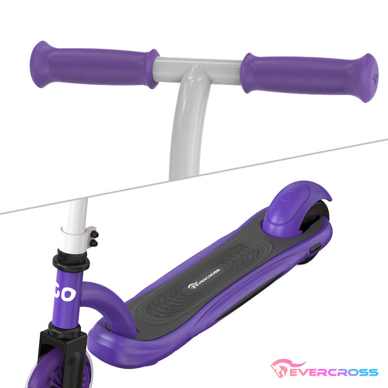 Patinete Eléctrico para Niños EVERCROSS - E5 Violeta