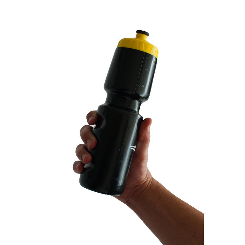 Juego de 5 botellas de agua - Negro/Amarillo