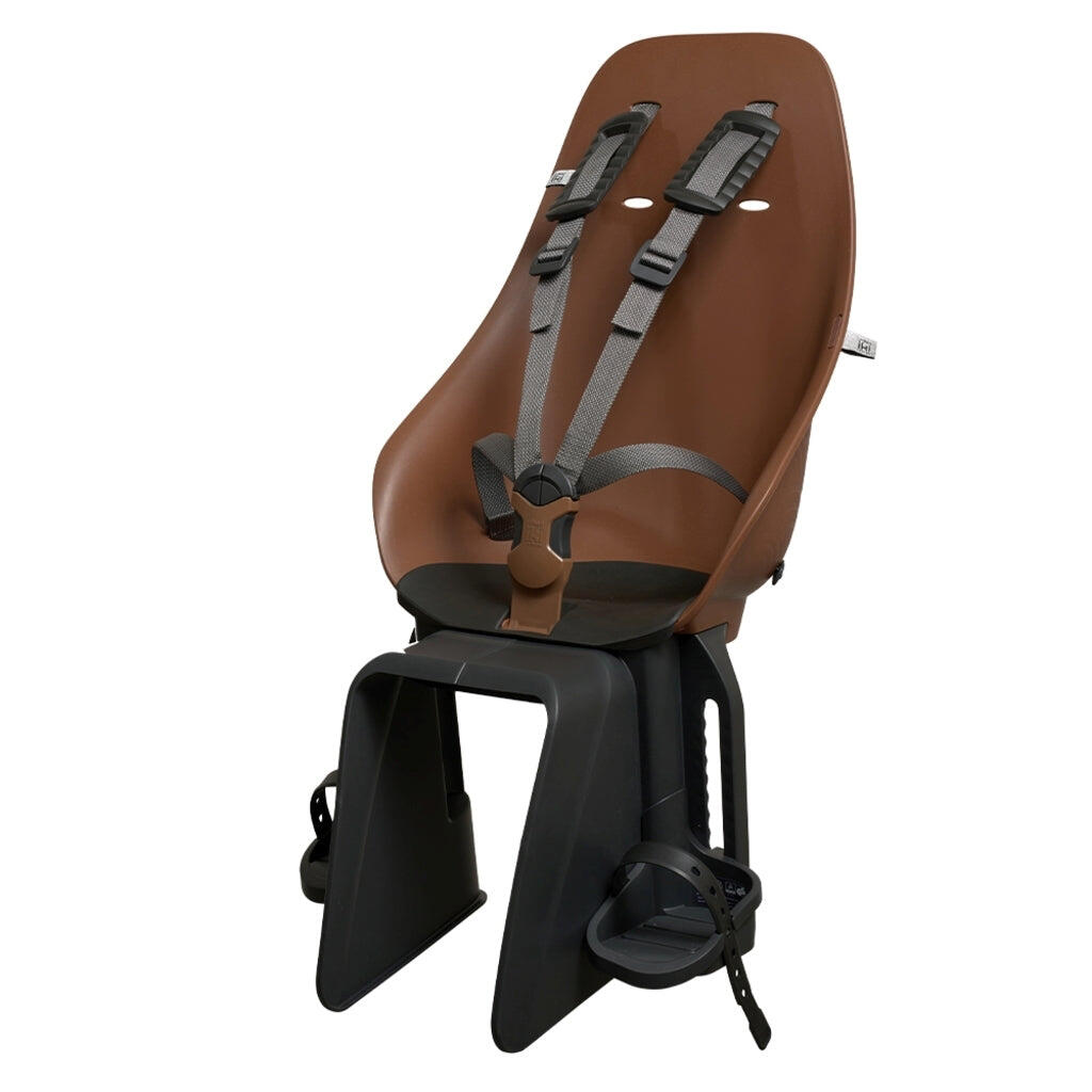 Urban Iki - Duo-prendre-bio-a - Siège Vélo Enfant - Marron|noir - Taille Unique - Decathlon