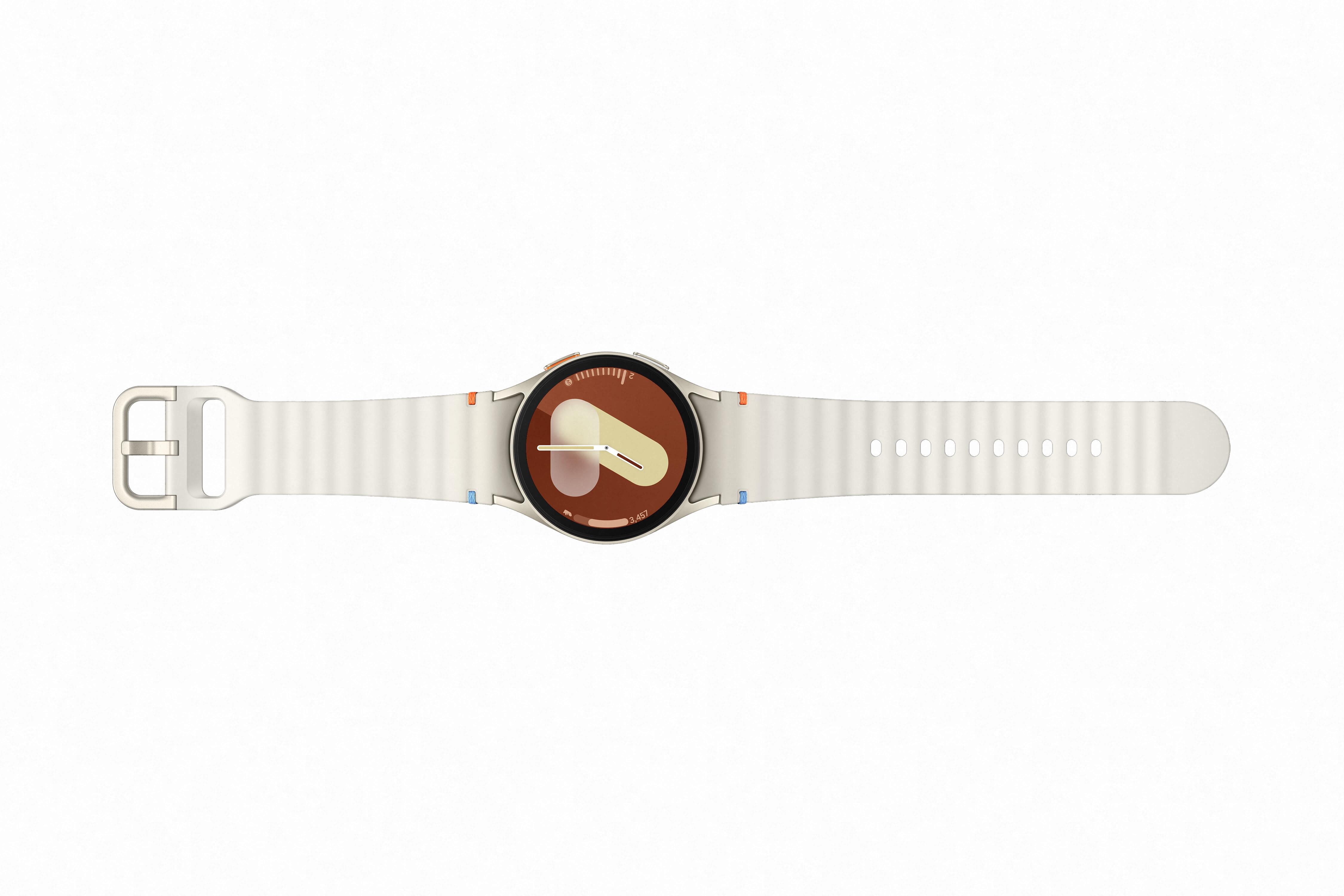 Galaxy Watch7 40mm Bluetooth Smartwatch - Cream | Decathlon