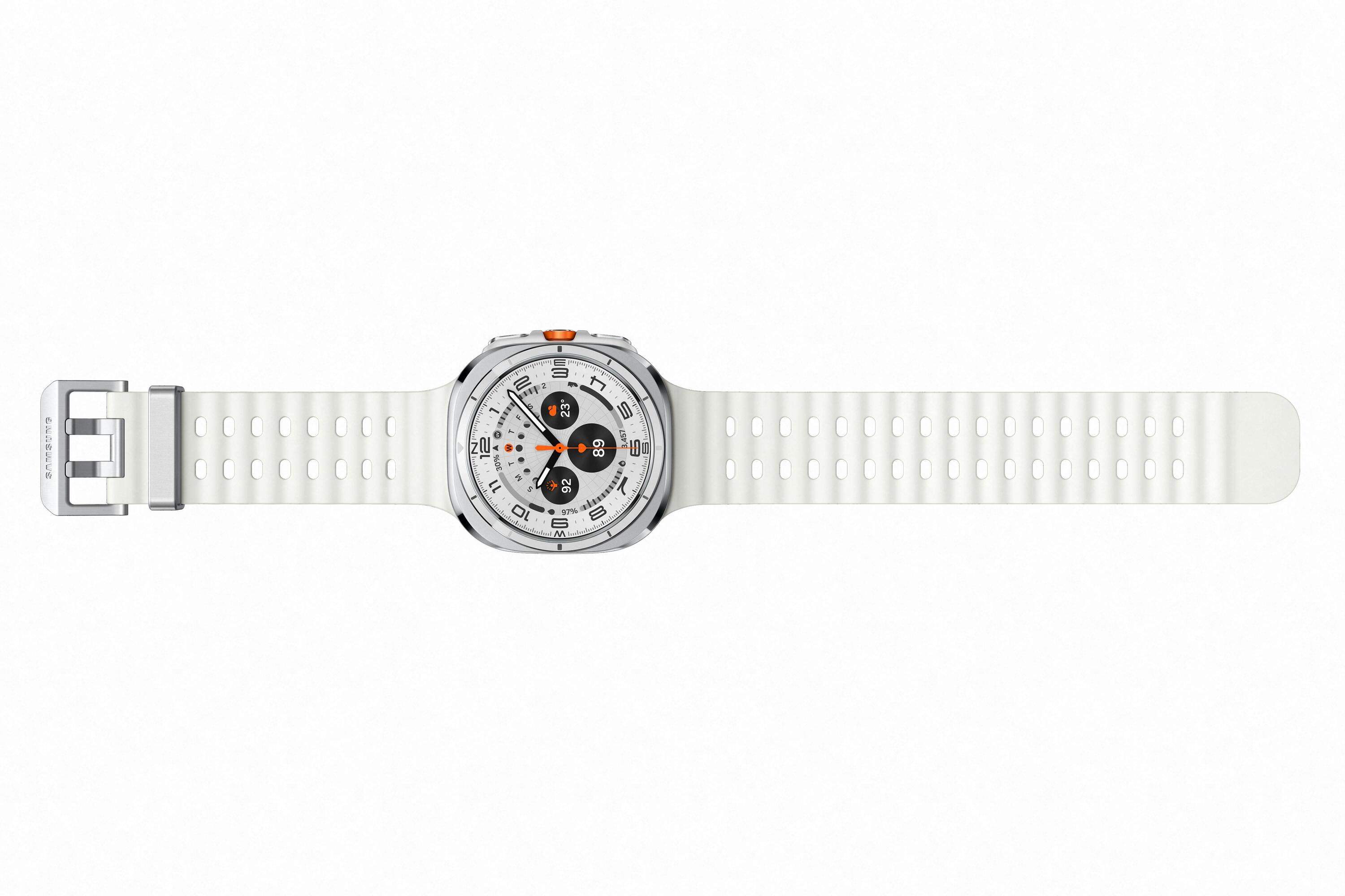 Galaxy Watch Ultra 47mm LTE Smartwatch (2024) - Titanium White 2/9